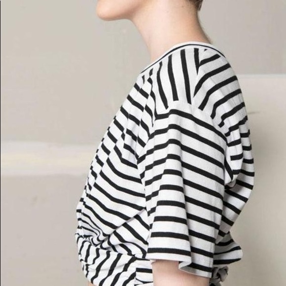 NWT ALC JULES TEE striped shirt sleeve nautical - Picture 5 of 9